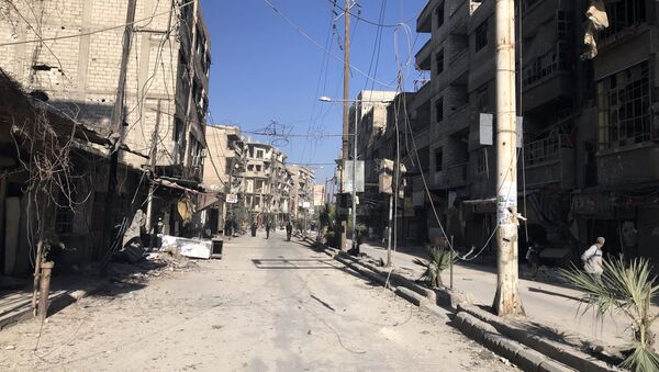 Situação em Ghouta Oriental, Síria - Sputnik Brasil