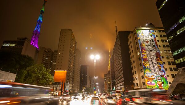 Avenida Paulista, em São Paulo - Sputnik Brasil