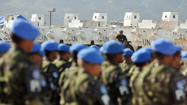 Militares brasileiros na missão da ONU para o Haiti (Minustah) - Sputnik Brasil