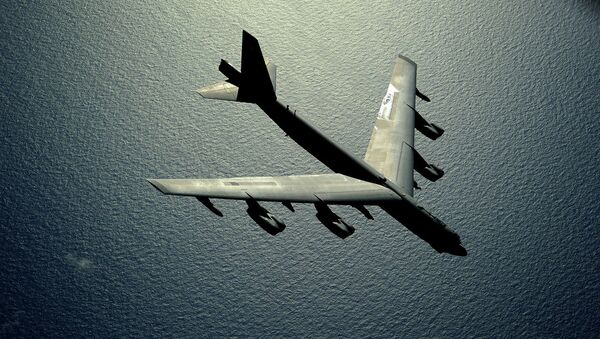 Bombardeiro estratégico americano B-52 Stratofortress - Sputnik Brasil