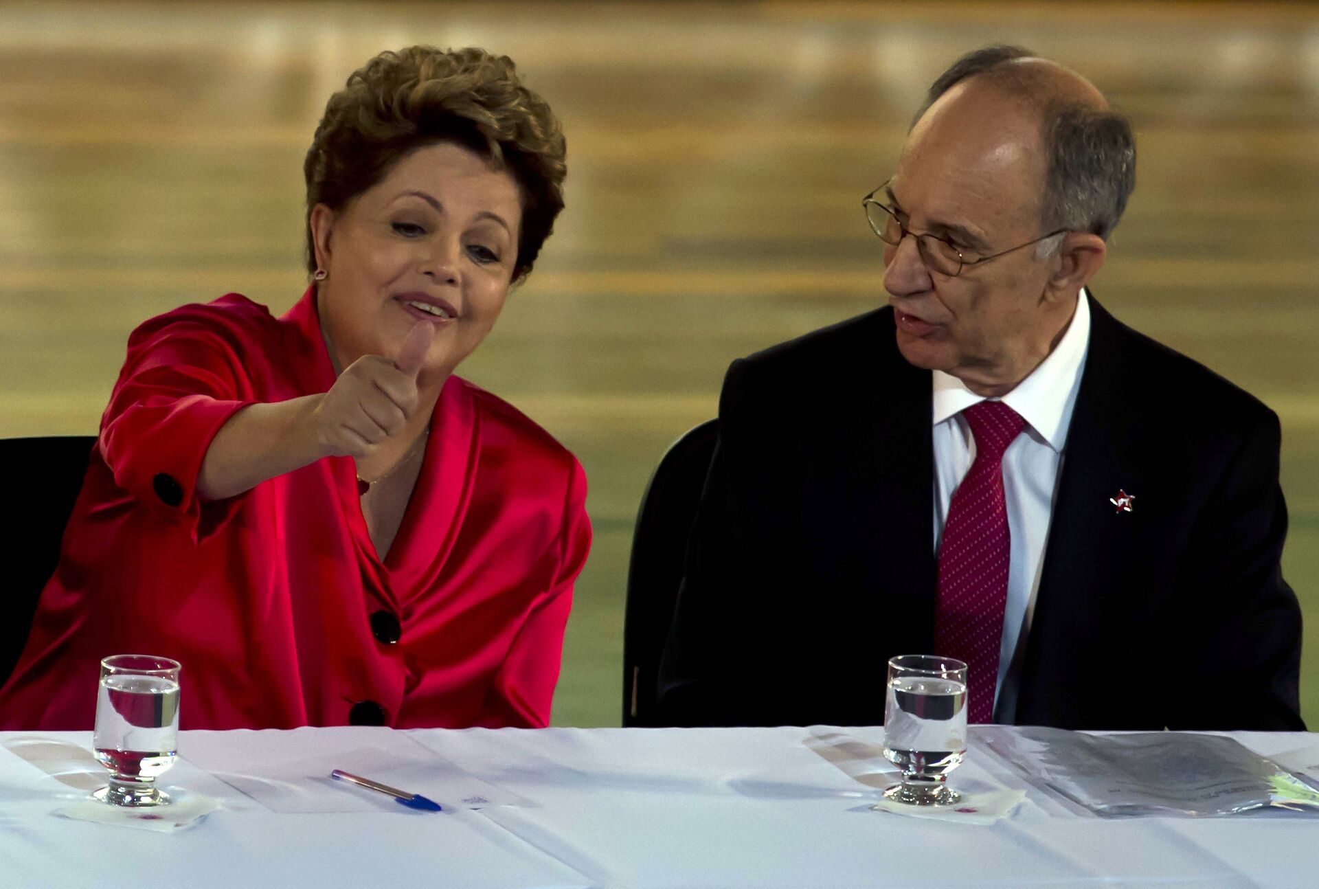 Rui Falcão e Dilma Rousseff  - Sputnik Brasil, 1920, 08.02.2023