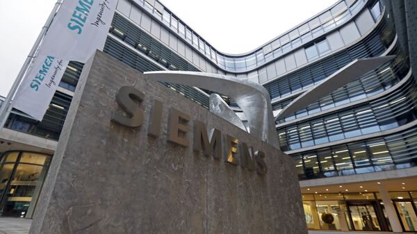 Sede da companhia alemã Siemens, em Munique - Sputnik Brasil