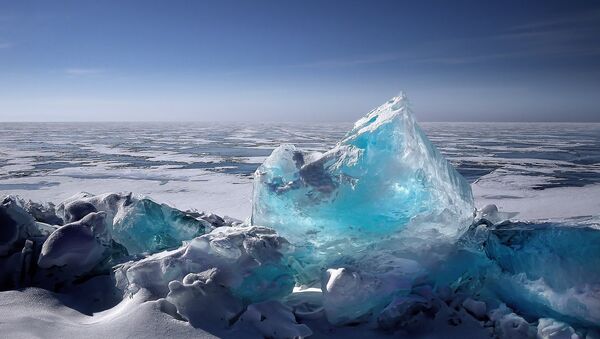 Lago gelado (imagem referencial) - Sputnik Brasil