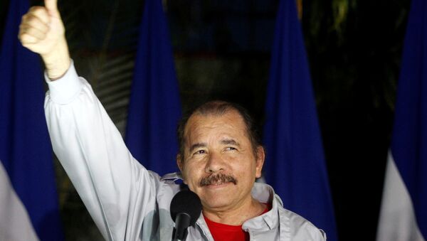 Daniel Ortega, presidente de Nicaragua - Sputnik Brasil