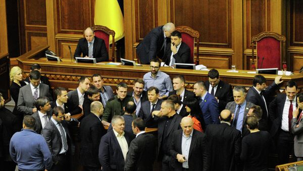 Verkhovna Rada, Parlamento da Ucrânia - Sputnik Brasil