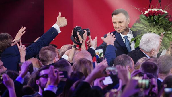 Andrzej Duda vence as eleições presidenciais na Polônia - Sputnik Brasil