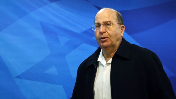 Israeli Defense Minister Moshe Yaalon (File) - Sputnik Brasil