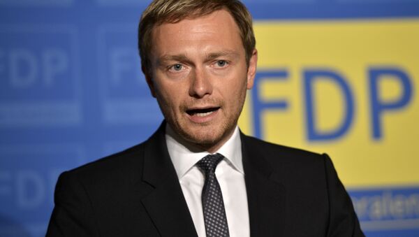 Christian Lindner of the Free Democratic party FDP - Sputnik Brasil