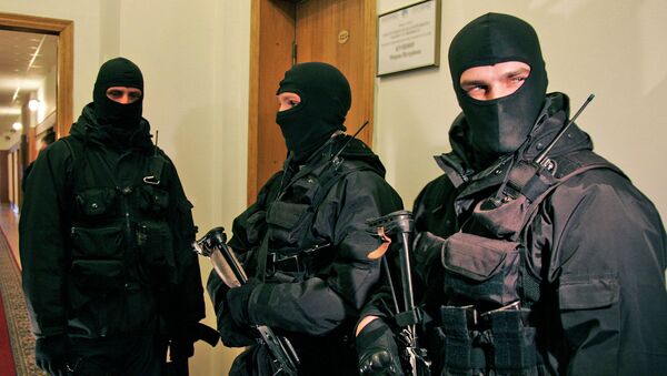 Membros das forças de segurança da Ucrânia - Sputnik Brasil
