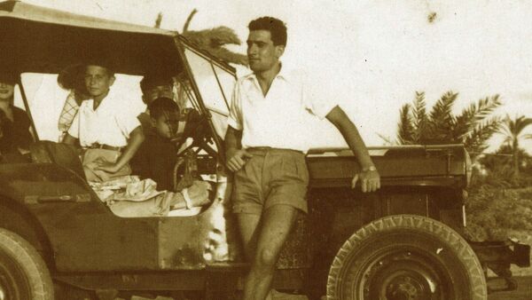 Eli Cohen no canal de Suez, 1956 - Sputnik Brasil