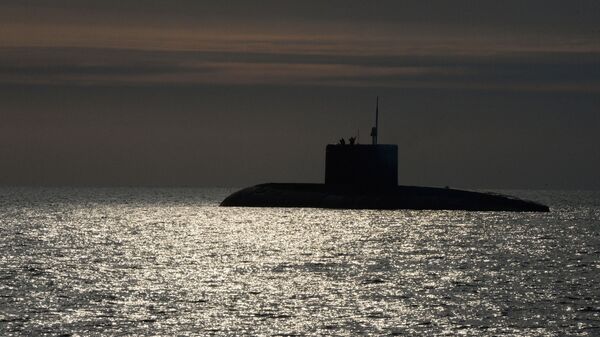 Um submarino da Frota do Pacífico da Marinha russa - Sputnik Brasil