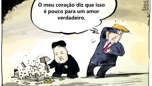 Está difícil conseguir amor de Trump - Sputnik Brasil