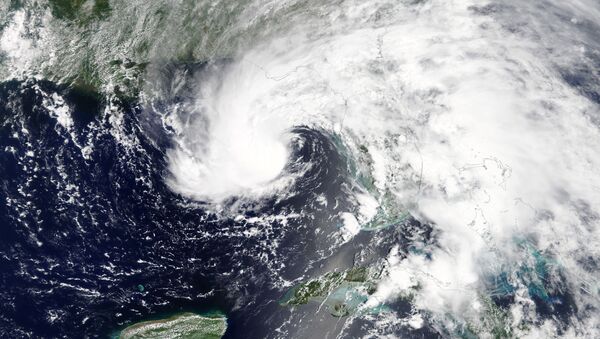 Tempestade Subtropical Alberto se aproximando da Flórida. - Sputnik Brasil