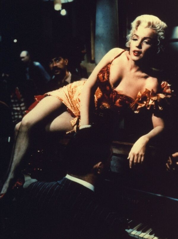 Atriz Marilyn Monroe no filme O Rio das Almas Perdidas, 1954 - Sputnik Brasil