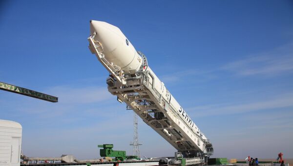 Preparativos para lançamento de um foguete portador ucraniano Zenit (foto de arquivo) - Sputnik Brasil