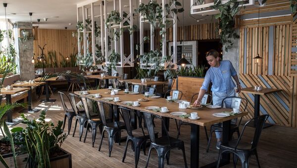 Green Cafe em Rostov-no-Don - Sputnik Brasil