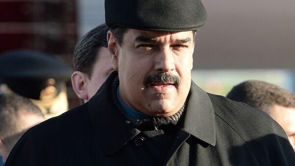 Nicolás Maduro em Moscou, antes das celebrações do Dia da Vitória em 2015. - Sputnik Brasil