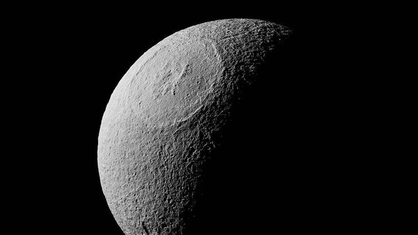 Tétis, a lua gelada de Saturno - Sputnik Brasil