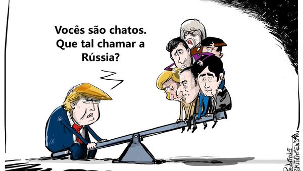 Trump e suas saudades da Rússia - Sputnik Brasil