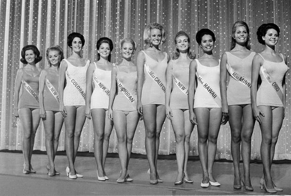 Participantes do concurso Miss América em 1969 - Sputnik Brasil
