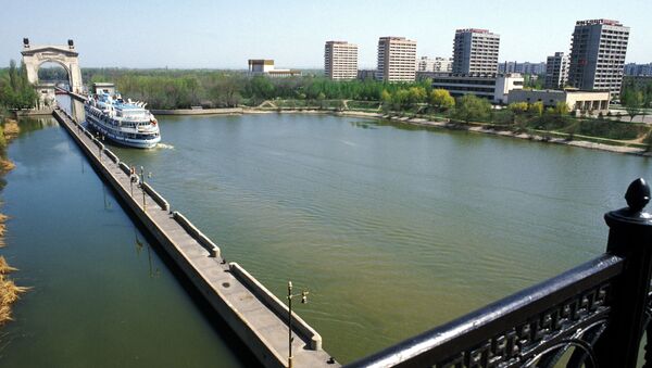 Rio Volga, na cidade russa de Volgogrado - Sputnik Brasil