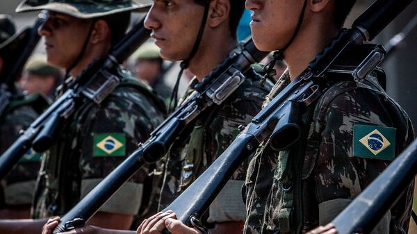 Soldados do Exército do Brasil - Sputnik Brasil