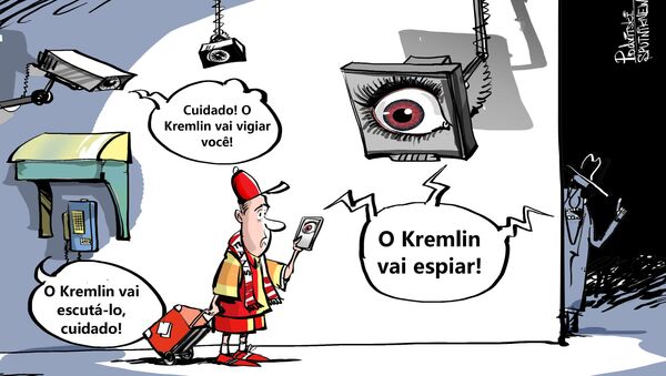 Paranoia do FBI só tem olhos para o Kremlin - Sputnik Brasil