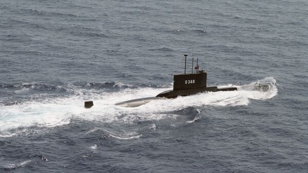 Submarino turco BATIRAY (S 349)  - Sputnik Brasil