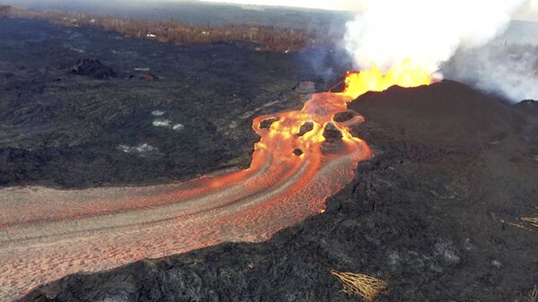 Erupção do vulcão Kilauea no Havaí - Sputnik Brasil