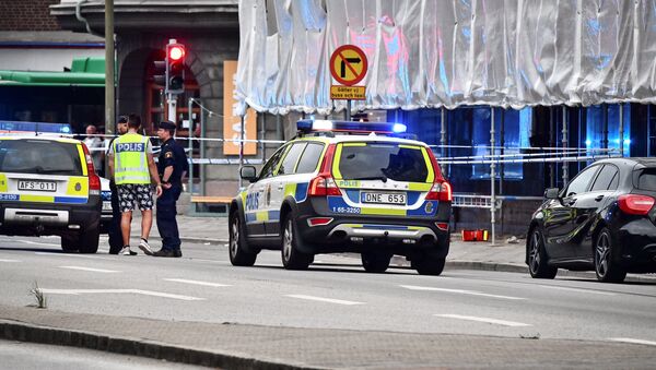 Polícia cerca zona de tiroteio em Malmo, na Suécia - Sputnik Brasil