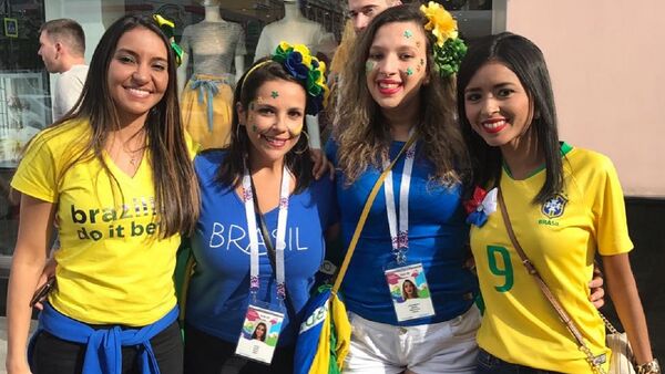 Grupo Elas na Copa - Sputnik Brasil