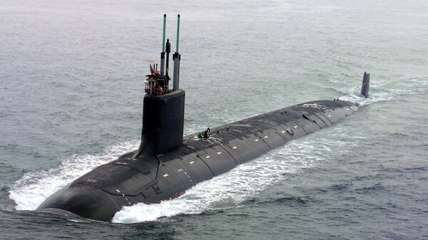 Submarino norte-americano da classe Virginia SSN 774 USS (foto de arquivo) - Sputnik Brasil