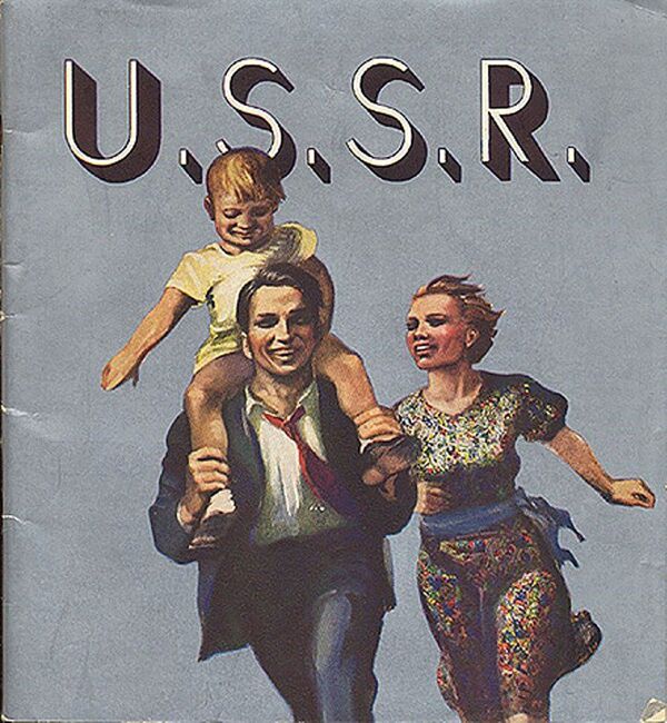 Panfleto soviético intitulado URSS, datado de 1936 - Sputnik Brasil