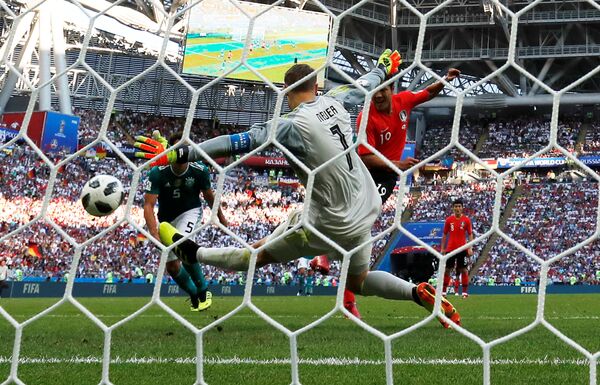 Coreia do Sul faz 2x0 na Alemanha e elimina atuais campeões da Copa do Mundo da Rússia - Sputnik Brasil