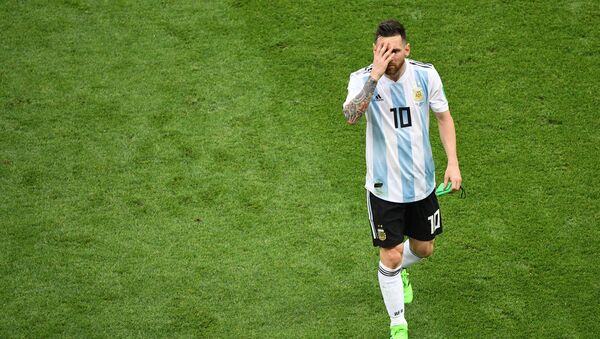Lionel Messi, craque da seleção argentina, lamenta derrota para a França - Sputnik Brasil