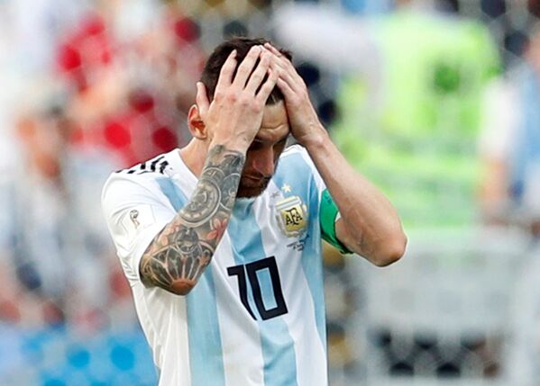 Não deu, a Copa acabou para Lionel Messi. - Sputnik Brasil