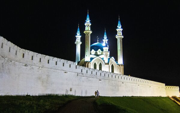 Mesquita de Qol Sharif no territorio do Kremlin de Kazan - Sputnik Brasil