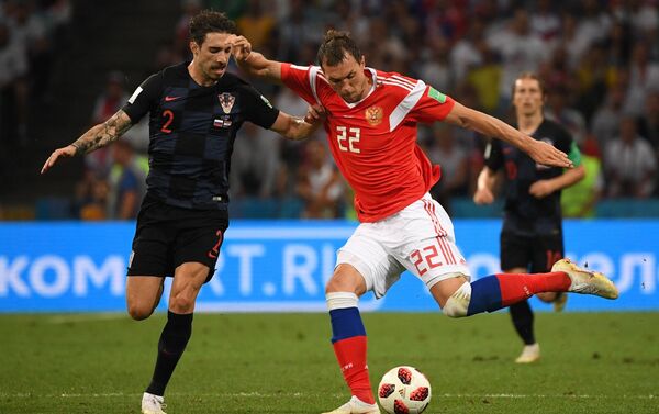 Copa do Mundo FIFA 2018 - quartas de final, Rússia - Croácia. - Sputnik Brasil
