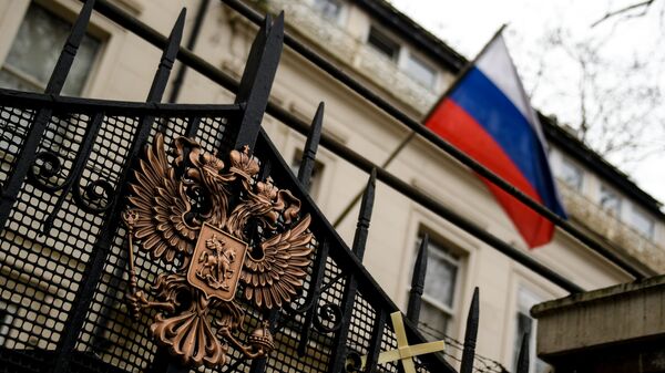 Embaixada russa no Reino Unido - Sputnik Brasil