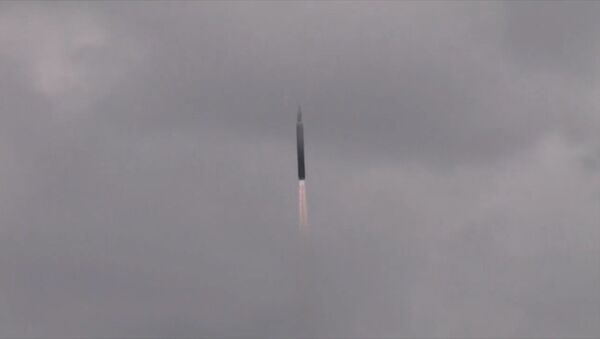 Imagem do míssil Avangard em ação, tirada do vídeo publicado pelo Ministério da Defesa da Rússia - Sputnik Brasil