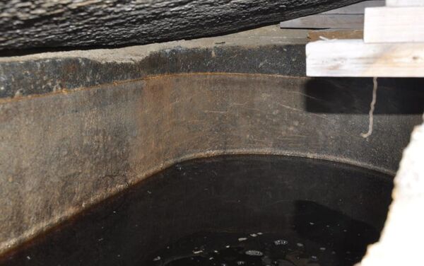 Água no sarcófago negro encontrado em Alexandria - Sputnik Brasil