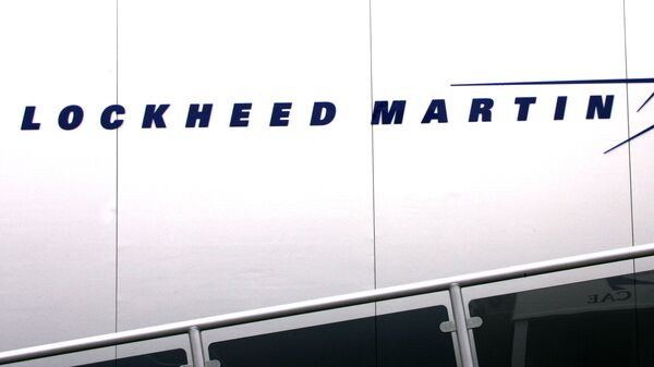 Logotipo do grupo norte-americano Lockheed Martin, em 16 de junho de 2005 (imagem de arquivo) - Sputnik Brasil