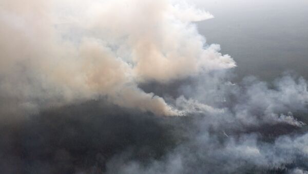 Incêndios florestais na Rússia, 30 de julho de 2012 (foto de arquivo) - Sputnik Brasil