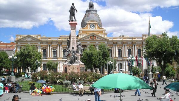 Palácio do Governo da Bolívia - Sputnik Brasil