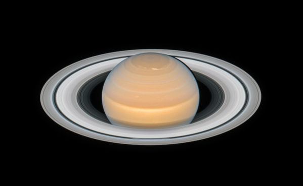 Imagem de Saturno tirada pelo telescópio espacial Hubble pertencente à NASA - Sputnik Brasil