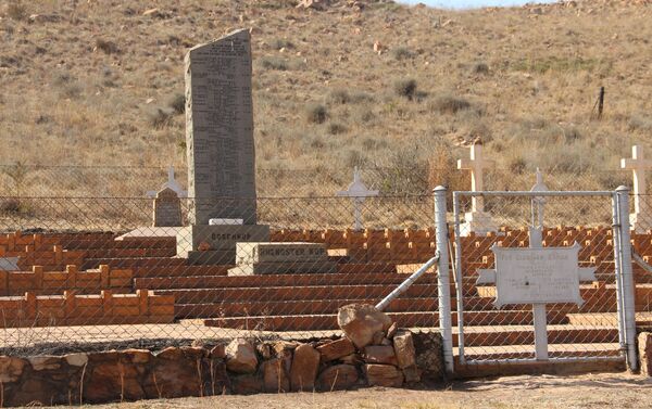 Cemitério de combatentes que morreram na Batalha de Diamond Hill, em Kleinfontein - Sputnik Brasil