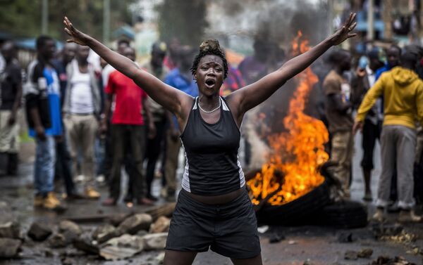 Rebeliões no Quênia, foto vencedora na categoria Notícias Principais, séries - Sputnik Brasil