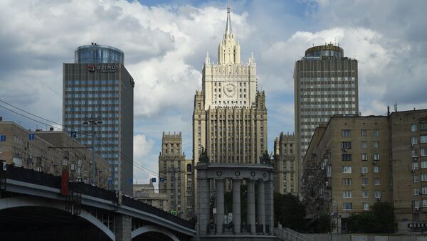 O edifício do Ministério das Relações Exteriores da Rússia em Moscou. - Sputnik Brasil