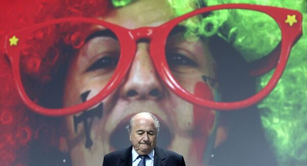 Joseph Blatter durante o 61 Congresso da FIFA em Zurique, em 1 de junho de 2011. - Sputnik Brasil