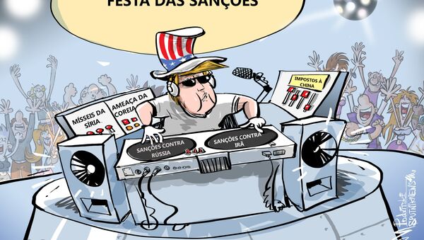 DJ sanções: tocando a pior música da balada - Sputnik Brasil